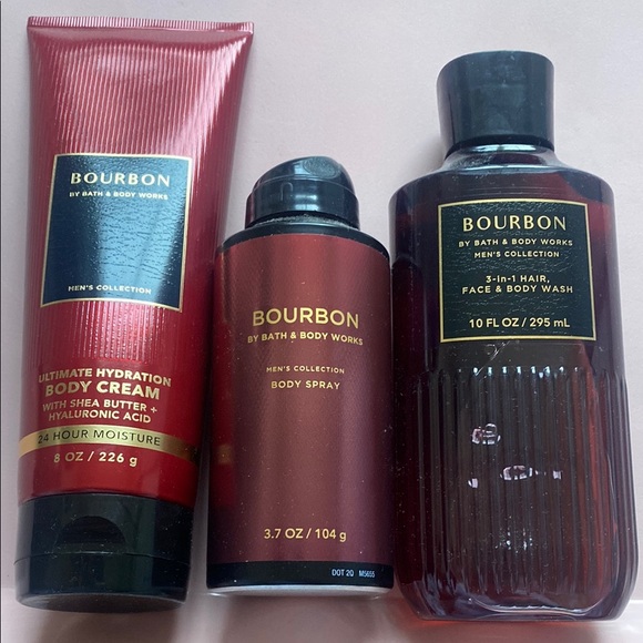 Bath & Body Works Bourbon Men's Collection Grooming Set